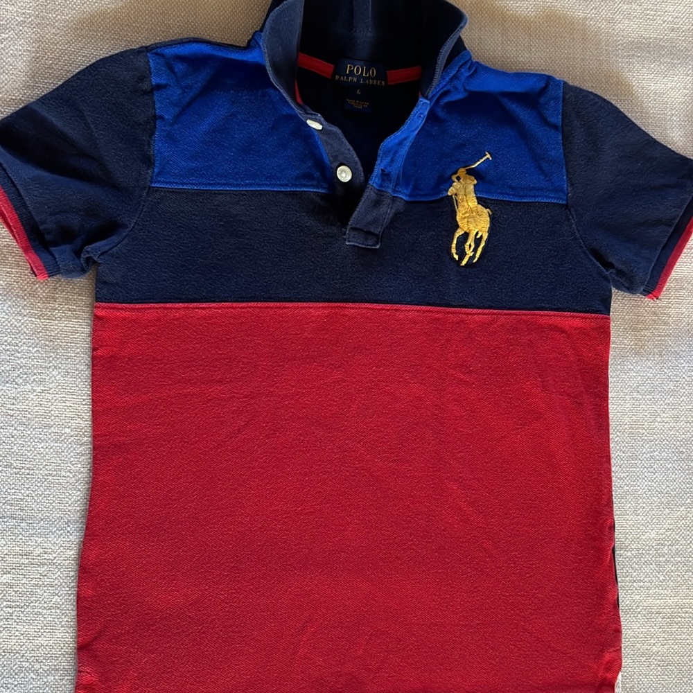 Polo by Ralph Lauren Kids Polo - Red, Blue, and Navy